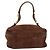 Pochette Cosmetica GUCCI Vanity Camoscio Marrone Oro 032 106 0141 Auth mr2301 D'oro - vista 2