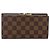 LOUIS VUITTON Portafoglio Clutch Continental Damier Ebene T61219 LV Auth 175980 - vista 2