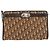 Borsa a Spalla in Tela Trotter Christian Dior Beige Oro Auth 176056 D'oro - vista 13