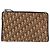 Borsa a Spalla in Tela Trotter Christian Dior Beige Oro Auth 176056 D'oro - vista 2