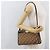 Borsa a Spalla in Tela Trotter Christian Dior Beige Oro Auth 176056 D'oro - vista 20