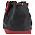 Louis Vuitton Epi Noe Schultertasche Bicolor Schwarz Rot M44017 LV Auth BAZ843 - Ansicht 2