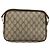 Gucci Borsa a Spalla GG Supreme PVC Beige Oro 97 02 068 Auth 175282 D'oro - vista 2