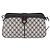 Borsa a Spalla Gucci GG Supreme Sherry Line PVC Blu Navy Oro 904 02 043 Auth YKZ1345 - vista 13