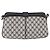 Borsa a Spalla Gucci GG Supreme Sherry Line PVC Blu Navy Oro 904 02 043 Auth YKZ1345 - vista 2