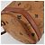 Borsa a Spalla MCM Vicetos Logogram in Pelle PVC Marrone Oro Auth 175181 D'oro - vista 16