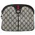 Borsa a Spalla Gucci GG Supreme Sherry Line PVC Blu Navy Oro Auth 175532 D'oro - vista 13