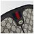 Borsa a Spalla Gucci GG Supreme Sherry Line PVC Blu Navy Oro Auth 175532 D'oro - vista 18