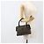 Borsa a mano in tela Zucca FENDI nera e marrone Auth 175214 Nero - vista 23