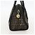 Borsa a mano in tela Zucca FENDI nera e marrone Auth 175214 Nero - vista 3