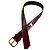 Cintura in pelle vintage Givenchy 4G logo bordeaux 65 Bordò