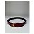 Cintura in pelle vintage Givenchy 4G logo bordeaux 65 Bordò - vista 2