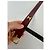 Cintura in pelle vintage Givenchy 4G logo bordeaux 65 Bordò - vista 8
