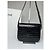 Céline Vintage Celine Schultertasche aus Leder mit Krokodilprägung schwarz - Ansicht 7