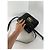 Céline Vintage Celine Schultertasche aus Leder mit Krokodilprägung schwarz - Ansicht 8
