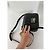Céline Vintage Celine Schultertasche aus Leder mit Krokodilprägung schwarz - Ansicht 9