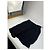 Gonna A-Line in Seta Vintage Givenchy con Dettaglio Fiocco Nera XL Nero - vista 4