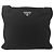 PRADA Schultertasche Nylon Schwarz Silber Authentisch 175343 - Ansicht 13