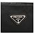 PRADA Schultertasche Nylon Schwarz Silber Authentisch 175343 - Ansicht 18