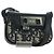 Borsa a Spalla in Tela Trotter Dior Lock Christian Dior Navy Argento Auth 175822M