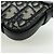 Borsa a Spalla in Tela Trotter Dior Lock Christian Dior Navy Argento Auth 175822M - vista 18