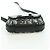 Borsa a Spalla in Tela Trotter Dior Lock Christian Dior Navy Argento Auth 175822M - vista 5