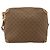 Gucci Borsa a Spalla Micro GG Supreme PVC Beige Oro 001 115 4916 Auth 175955 D'oro - vista 2
