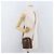 Céline Borsa a spalla in tela Macadam CELINE in pelle PVC marrone oro Auth 176036 D'oro - vista 24