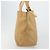 Coach Borsa Tote in Pelle Beige Oro Auth 174865 D'oro - vista 3