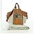 LOEWE Ken Price Collection Hammock Pequena Bolsa Canvas 2way Bege Auth YKZ1326SAM Prata - vista 12