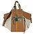 LOEWE Ken Price Collection Hammock Pequena Bolsa Canvas 2way Bege Auth YKZ1326SAM Prata - vista 13