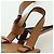 LOEWE Ken Price Collection Hammock Pequena Bolsa Canvas 2way Bege Auth YKZ1326SAM Prata - vista 14