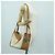 LOEWE Ken Price Collection Hammock Pequena Bolsa Canvas 2way Bege Auth YKZ1326SAM Prata - vista 25