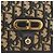 Borsa a Spalla in Tela Trotter Christian Dior Blu Navy Oro Auth 176478 D'oro - vista 17