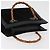 Borsa a Mano GUCCI Bamboo Camoscio Nero Oro 002 1186 0260 Auth BA12037 D'oro - vista 6