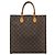 LOUIS VUITTON Borsa Sac Plat Monogram M51140 LV Auth ka3879 Monogramma - vista 2
