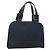 SAINT LAURENT Borsa a mano in nylon blu navy Auth 175164
