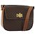 Céline Borsa a Spalla in Tela Macadam CELINE in Pelle PVC Marrone Oro Auth YKZ1298 D'oro
