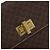 Céline Borsa a Spalla in Tela Macadam CELINE in Pelle PVC Marrone Oro Auth YKZ1298 D'oro - vista 18