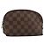 LOUIS VUITTON Pochette Cosmetica PM Damier Ebene N47516 Auth LV 175665