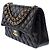 Borsa CHANEL Timeless/Classique in Pelle Nera - 103460 Nero - vista 4