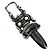 Pendente Charm Dagger Chrome Hearts in Argento Ag925 Auth YKZ1426V