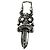 Pendente Charm Dagger Chrome Hearts in Argento Ag925 Auth YKZ1426V - vista 6