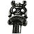 Pendente Charm Dagger Chrome Hearts in Argento Ag925 Auth YKZ1426V - vista 8