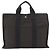 Hermès HERMES Handtasche Her Line MM aus grauem Canvas Auth 176493 Braun - Ansicht 13