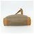 Gucci Borsa tote Micro GG Supreme in PVC beige e oro Auth 175743 D'oro - vista 5