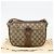 Gucci Borsa GG Supreme Web Sherry Line in PVC beige e oro 56 02 032 Auth YKZ1559 D'oro - vista 12