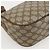 Gucci Borsa GG Supreme Web Sherry Line in PVC beige e oro 56 02 032 Auth YKZ1559 D'oro - vista 17