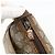 Gucci Borsa GG Supreme Web Sherry Line in PVC beige e oro 56 02 032 Auth YKZ1559 D'oro - vista 9