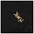 Saint Laurent Borsa a Spalla in Nylon Nero Oro Auth 175161 D'oro - vista 17